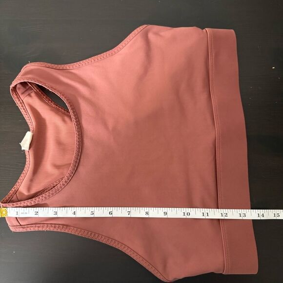 Fabletics Trinity High Impact Sports Bra Womens Size M Pink Athleisure Gym Yoga - Picture 8 of 8